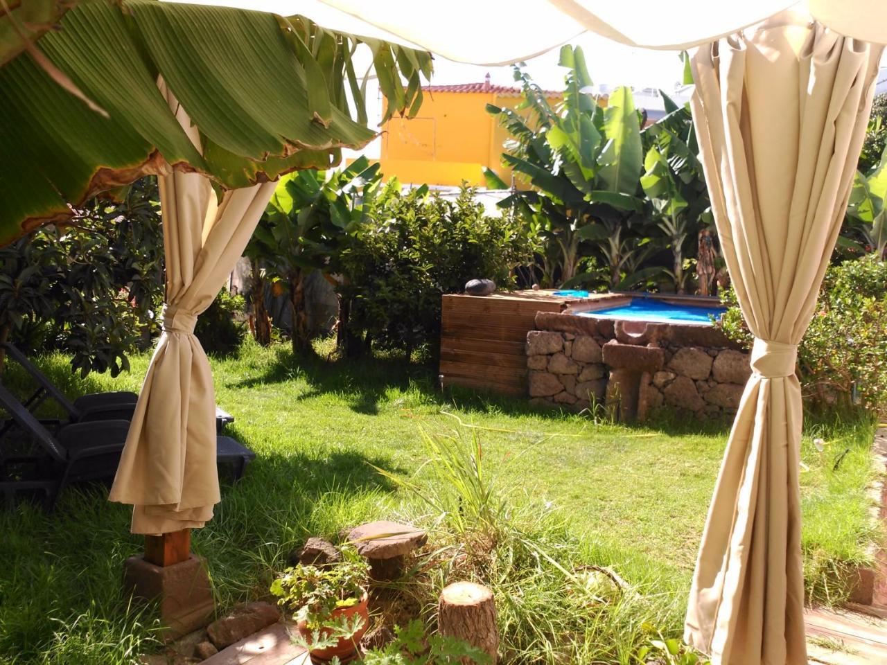 Villa Canaria Piscina Jacuzzi Jardin Santa Maria de Guia de Gran Canaria Ngoại thất bức ảnh