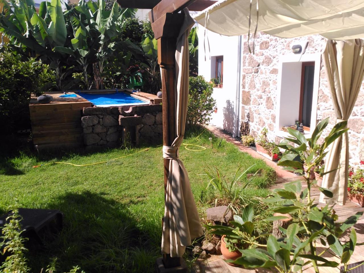 Villa Canaria Piscina Jacuzzi Jardin Santa Maria de Guia de Gran Canaria Ngoại thất bức ảnh
