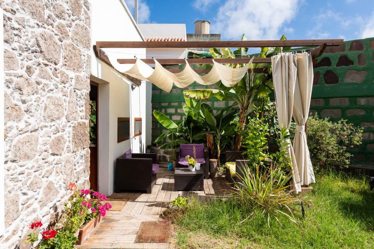 Villa Canaria Piscina Jacuzzi Jardin Santa Maria de Guia de Gran Canaria Ngoại thất bức ảnh