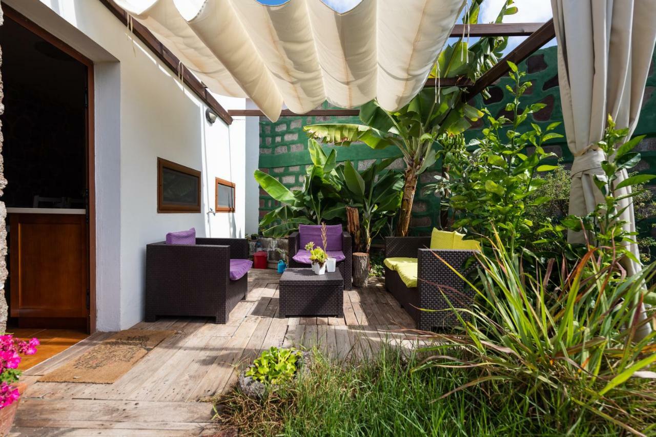 Villa Canaria Piscina Jacuzzi Jardin Santa Maria de Guia de Gran Canaria Ngoại thất bức ảnh